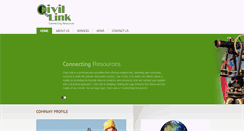 Desktop Screenshot of civil-link.com